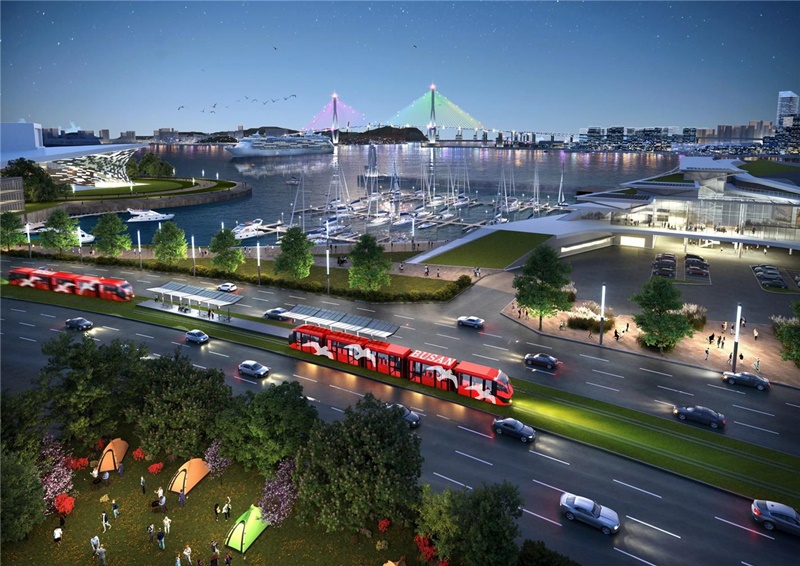 북항트램조감도 사진출처 해수부